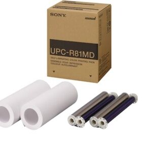 Sony UPC-R81MD Self-Laminating Color Printing Pack -letter size/100 prints- NEW